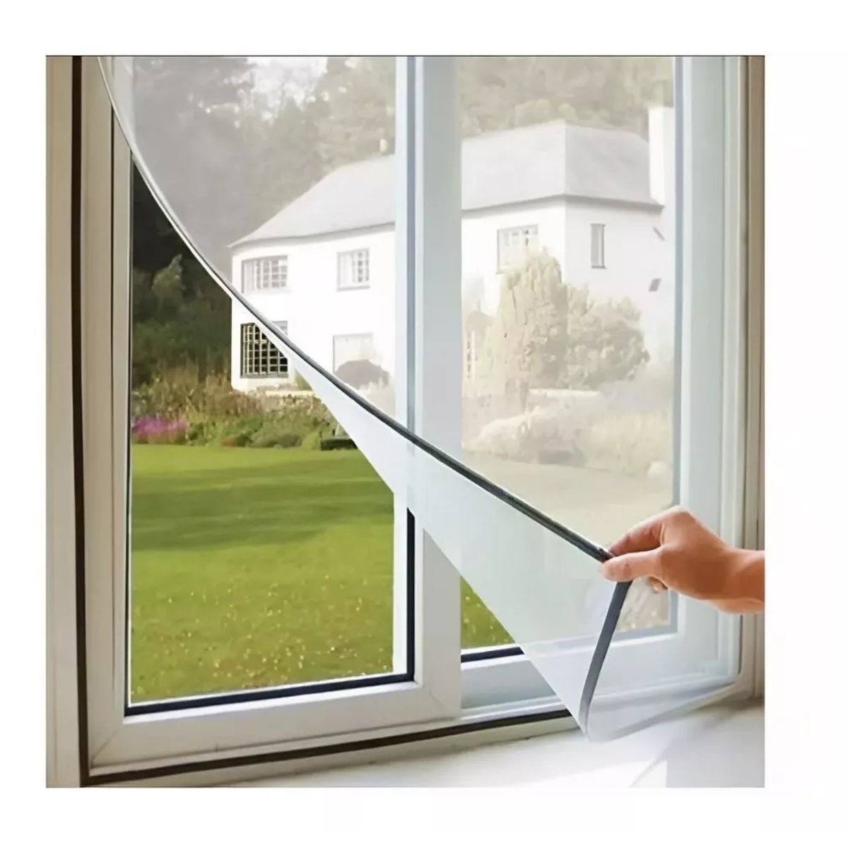 GENERICO - Malla Mosquitera Magnético Para Ventanas 150cm X 180cm