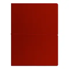 GENERICO - Libreta PU ( Ecocuero) A4 Roja