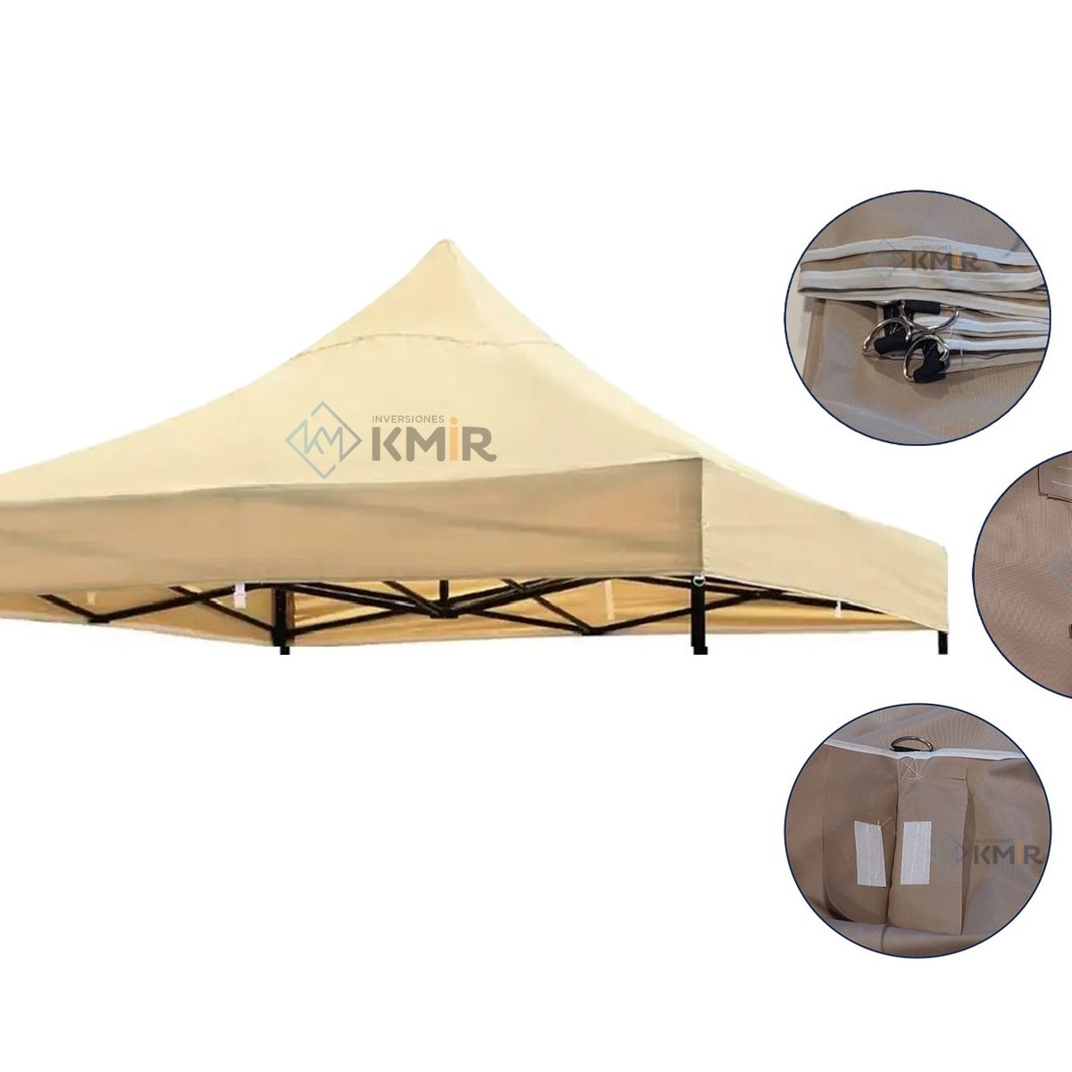 GENERICO - Carpa para Techo De Toldos 2x2 Color Beige