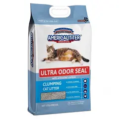 AMERICA LITTER - Ultra Odor Seal Aroma Talco para bebé 15 kg