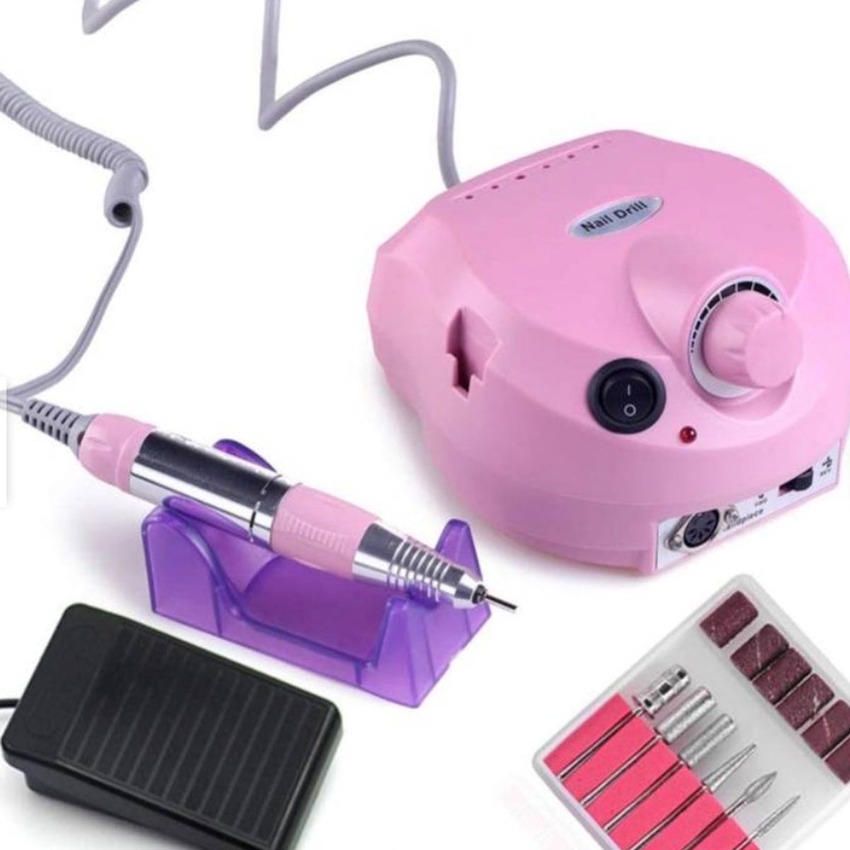 GENERICO - Torno Uñas Profesional Torno De Uñas Drill Manicure Manicura