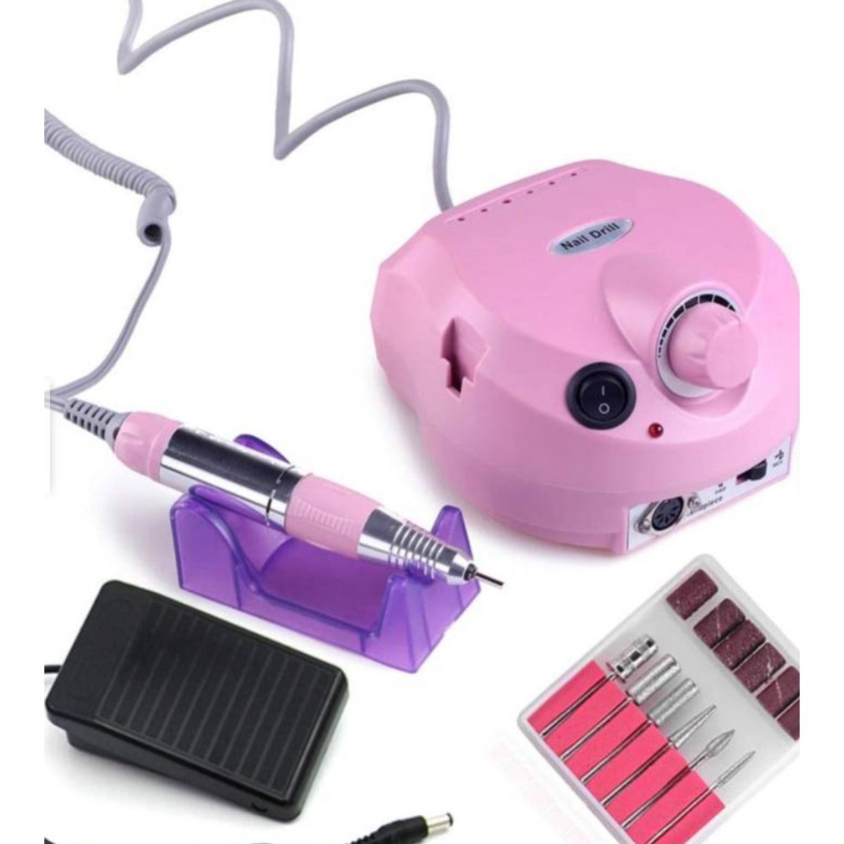 GENERICO - Torno Uñas Profesional Torno De Uñas Drill Manicure Manicura