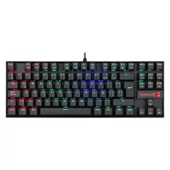 REDRAGON - Teclado Mecanico Kumara Black K552RGB-1R Español Switch Red