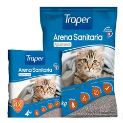 TRAPER - Arena Sanitaria Aglutinante 9 kg