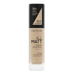 CATRICE - Base De Maquillaje All Matt Shine Control Neutral Amber Beig