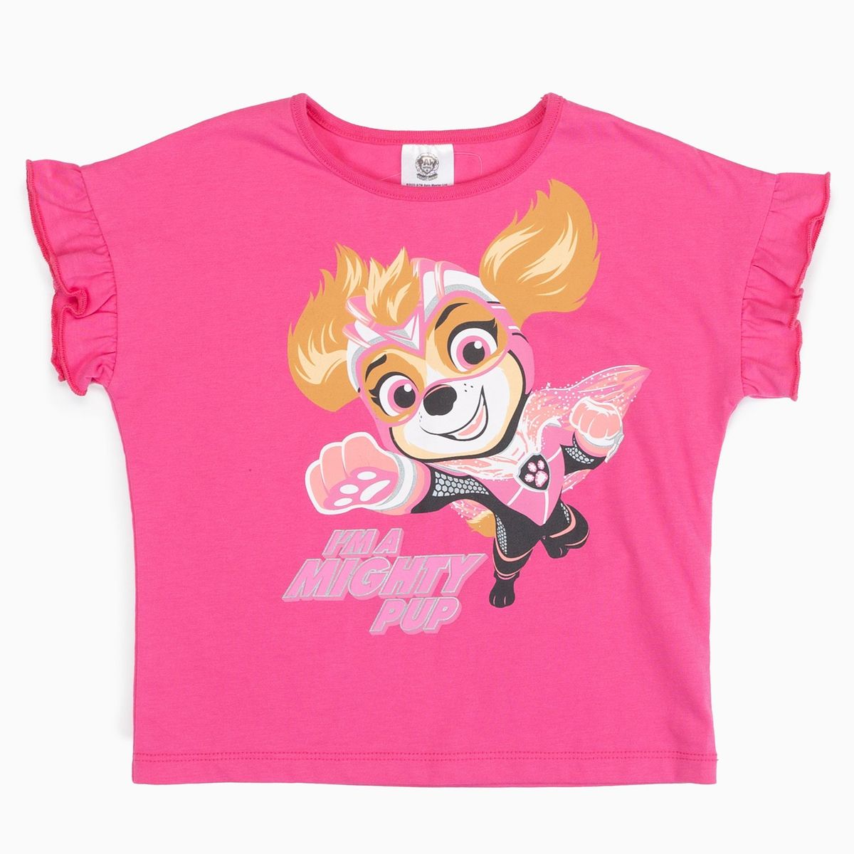 PAW PATROL - Polera Niña Paw paw Disfraz Fucsia Paw Patrol