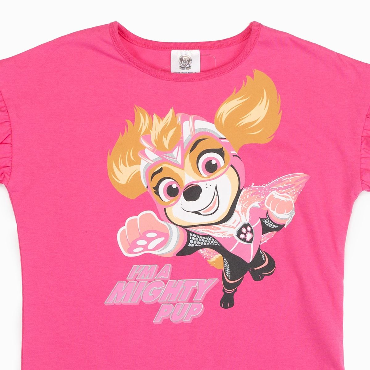 PAW PATROL - Polera Niña Paw paw Disfraz Fucsia Paw Patrol