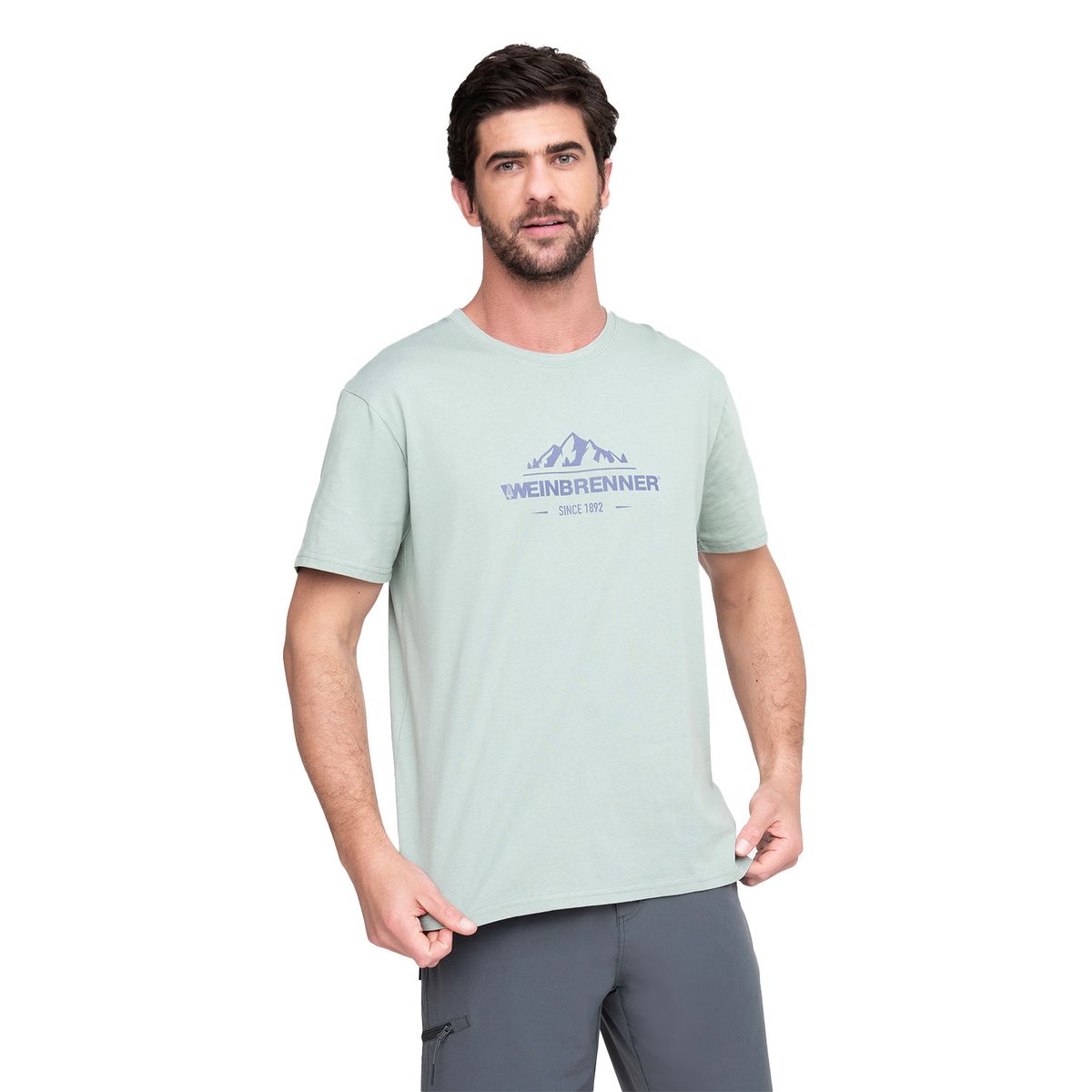 WEINBRENNER - POLERA HOMBRE WEINBRENNER ESTEPA GRIS