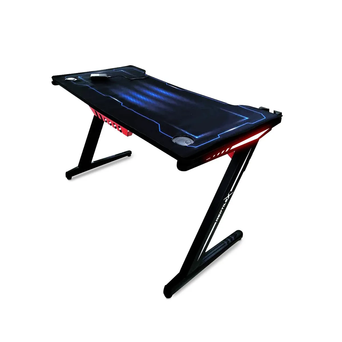 REPTILEX - Escritorio Gamer Rgb Color Personalizable Con Control - SC