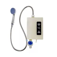 GENERICO - Calefont Calentador Agua 3500w Ducha Baño Digital