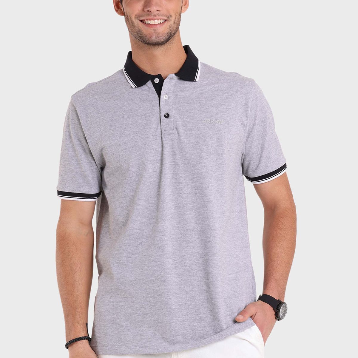 ARROW - Polera Cuello Polo Arrow ARROW