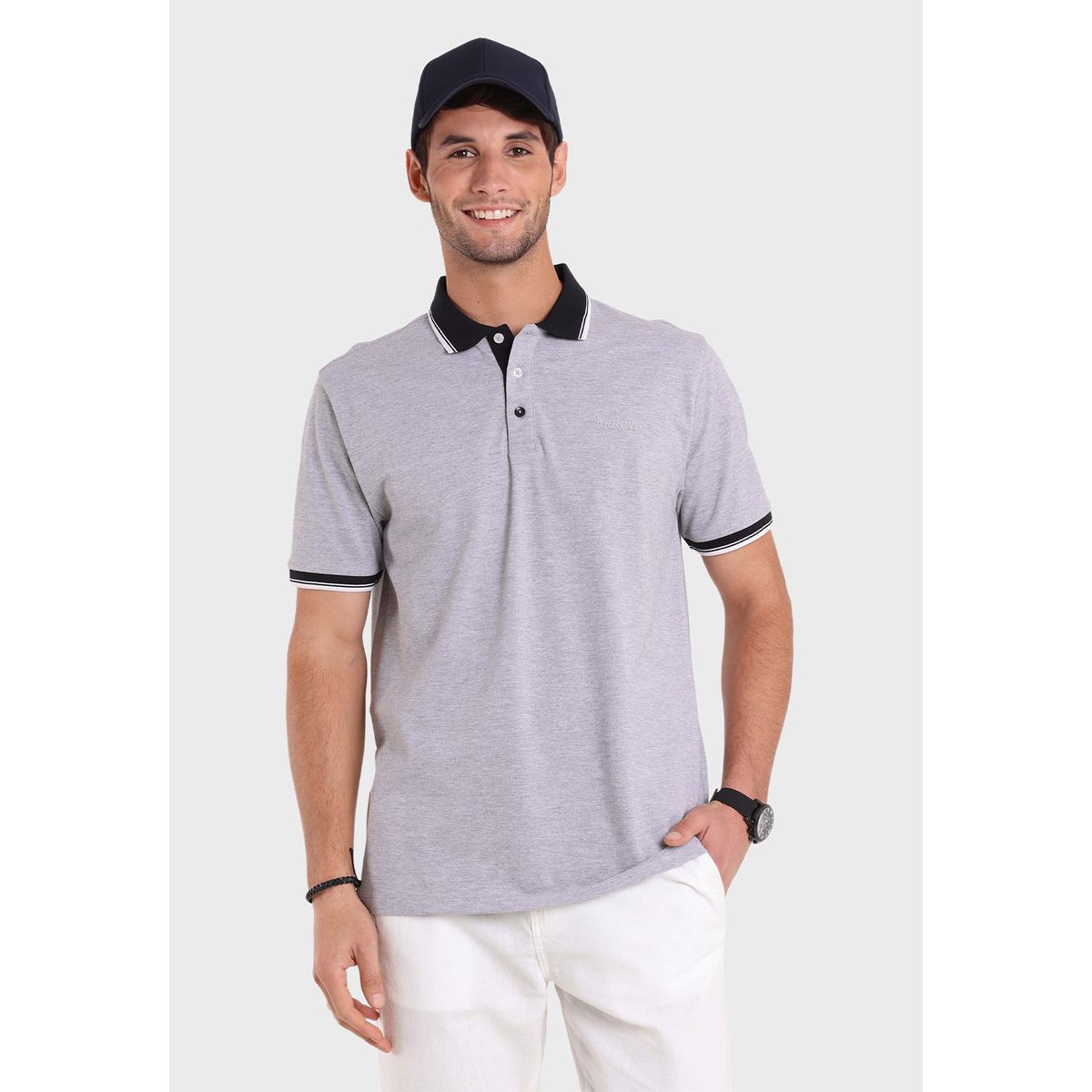 ARROW - Polera Cuello Polo Arrow ARROW