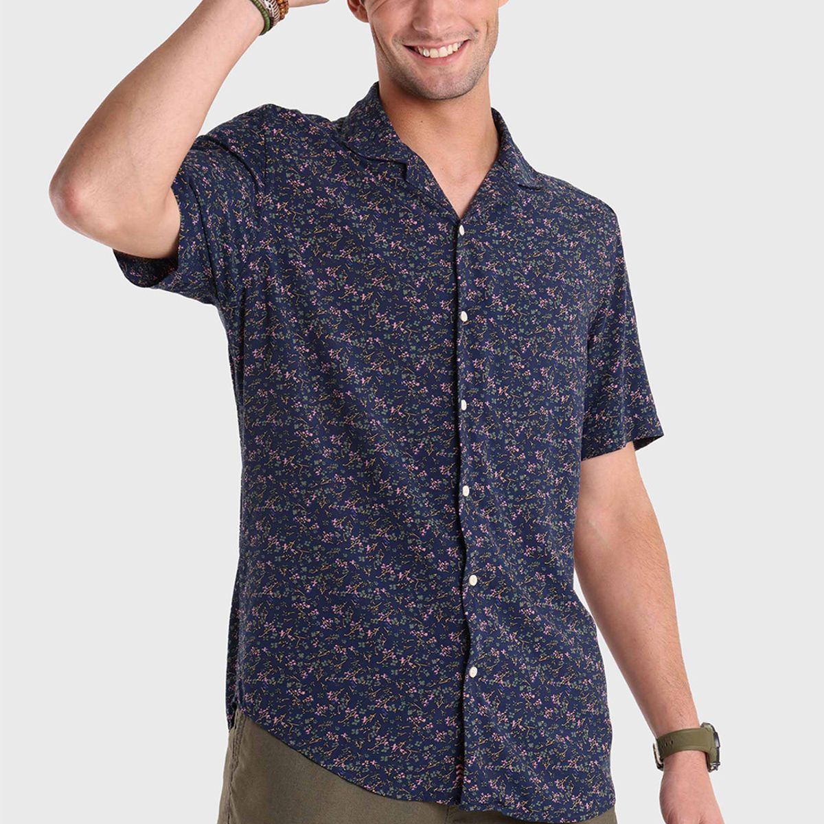 ARROW - Camisa Floreada Manga Corta Arrow ARROW
