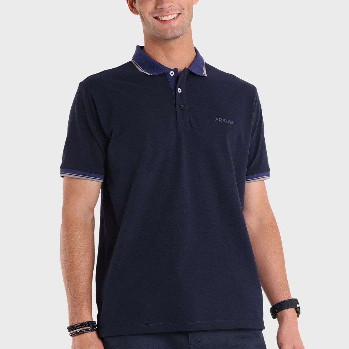 ARROW - Polera Cuello Polo Arrow ARROW