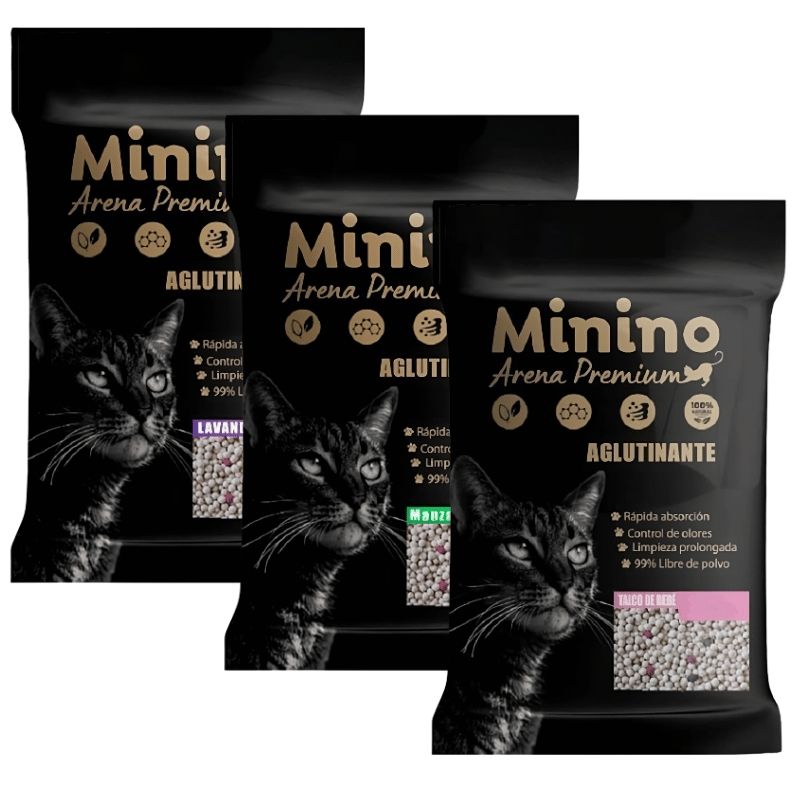 GENERICO - Arena Sanitaria Minino 10 kg Aroma Manzana