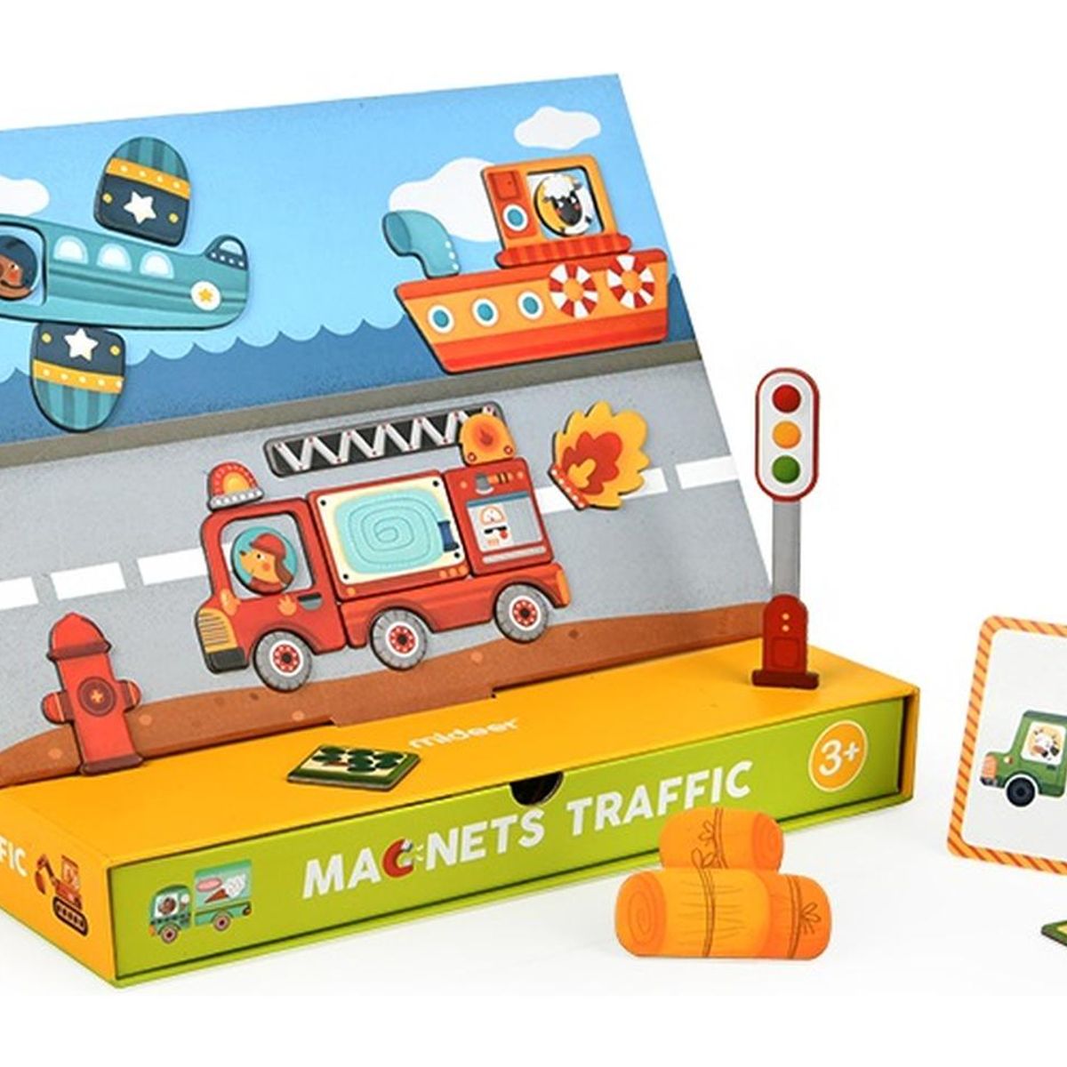 MIDEER - Juego De Transporte Magnético MiDeer