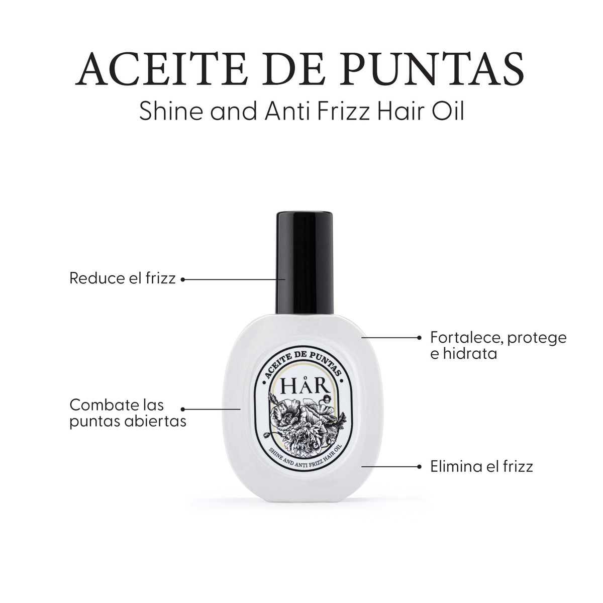 HAR - HÅR Aceite de Puntas 50 ML