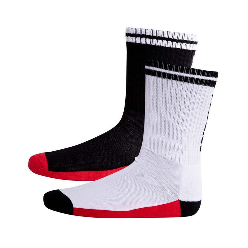 SPITFIRE - Calcetines spitfire hombre largo bipack negro-blanco