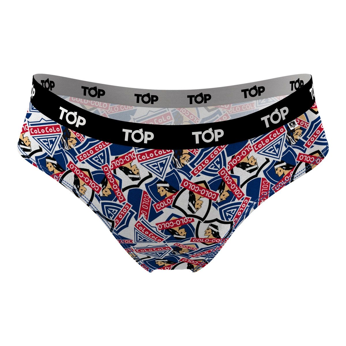 TOP - Calzón Bikini Algodón Pack 3 Colo Colo C1 Top.