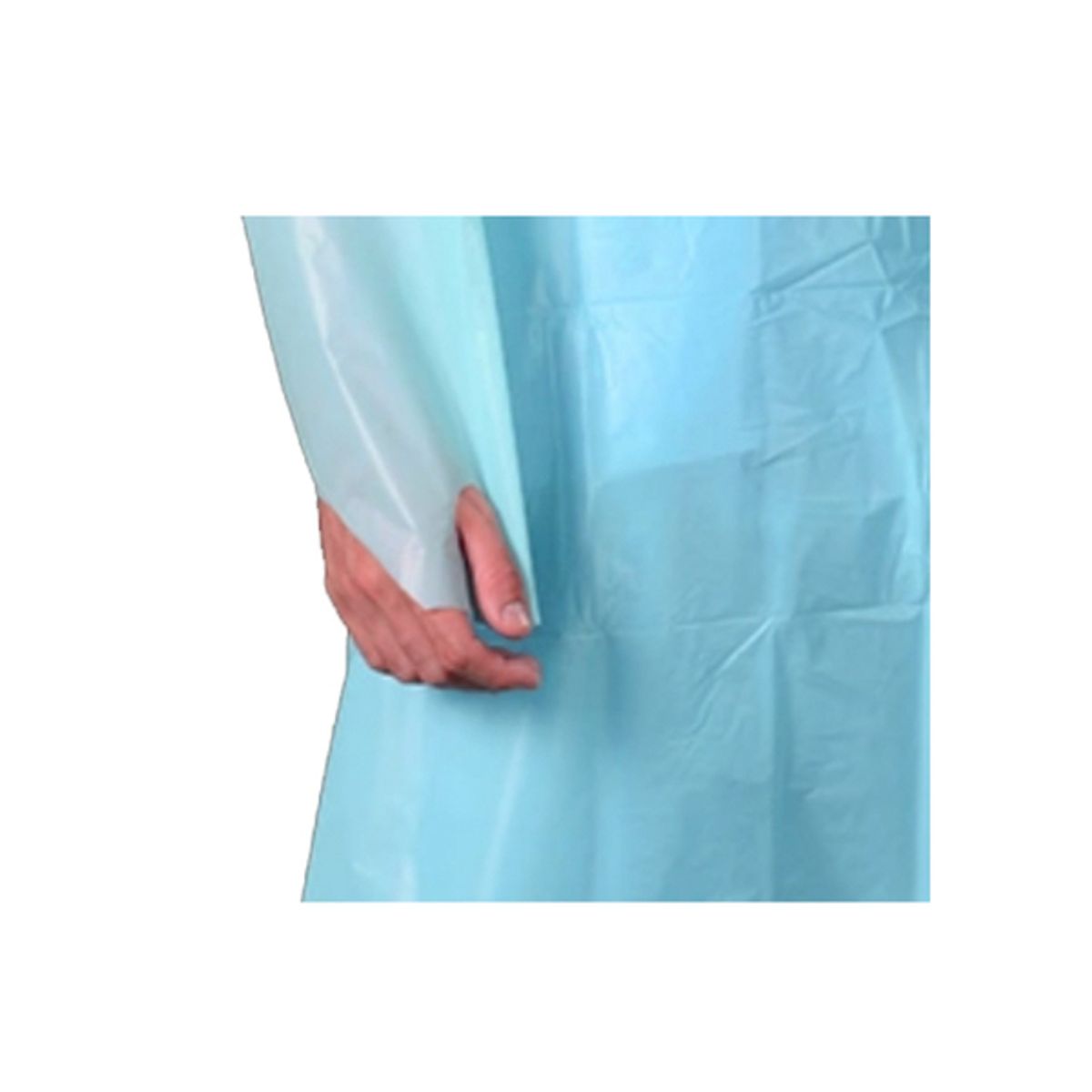 BLUNDING - Pechera desechable con apertura dedo pulgar(Bolsa x 10 unid)