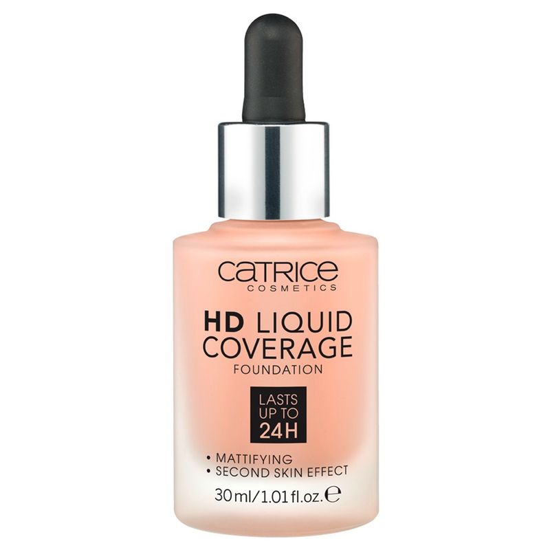 CATRICE - Base Liquida Coverage Hd 040 Warm Beige