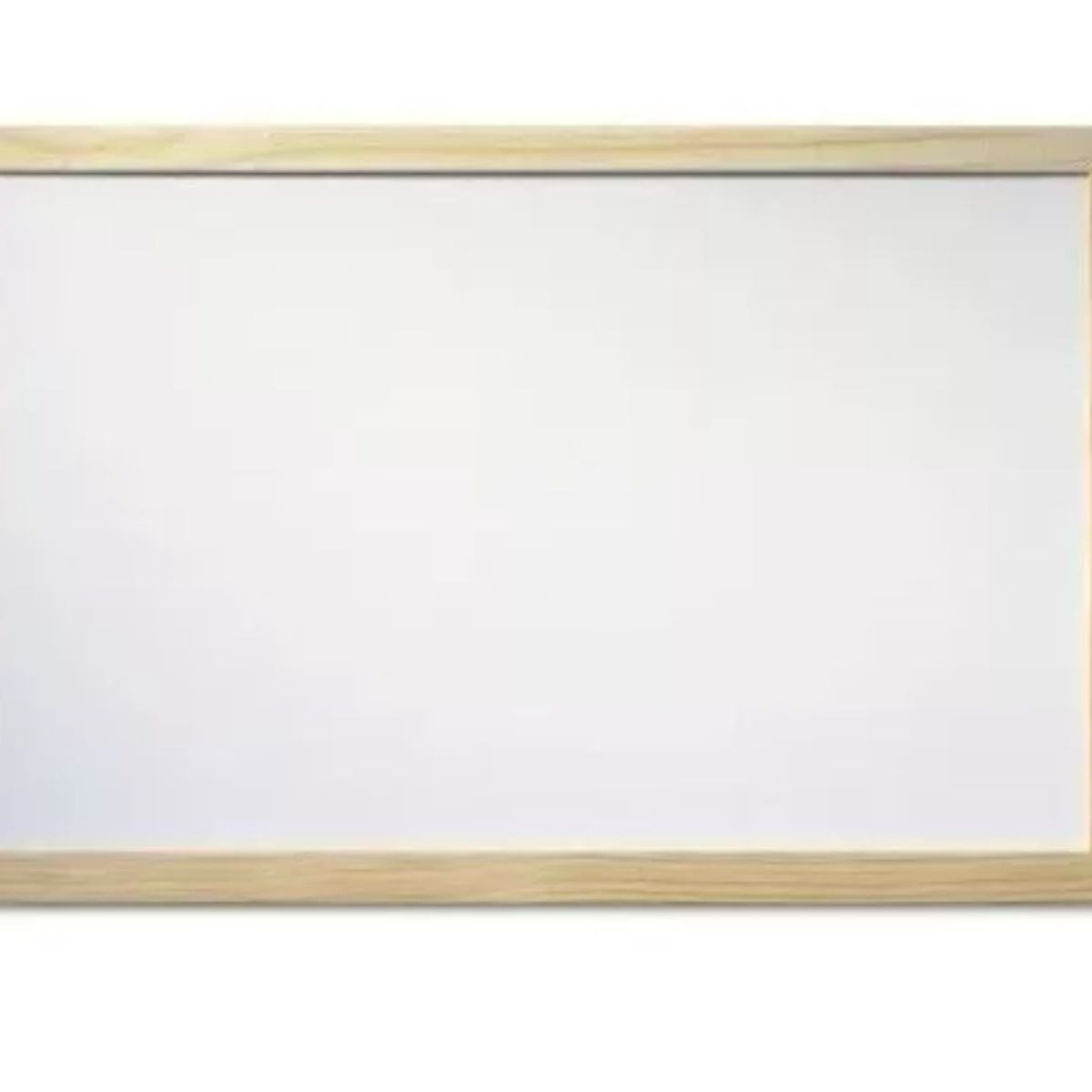 GENERICO - Pizarra Acrílica 20x30 Cm Con Marco De Madera Multiuso