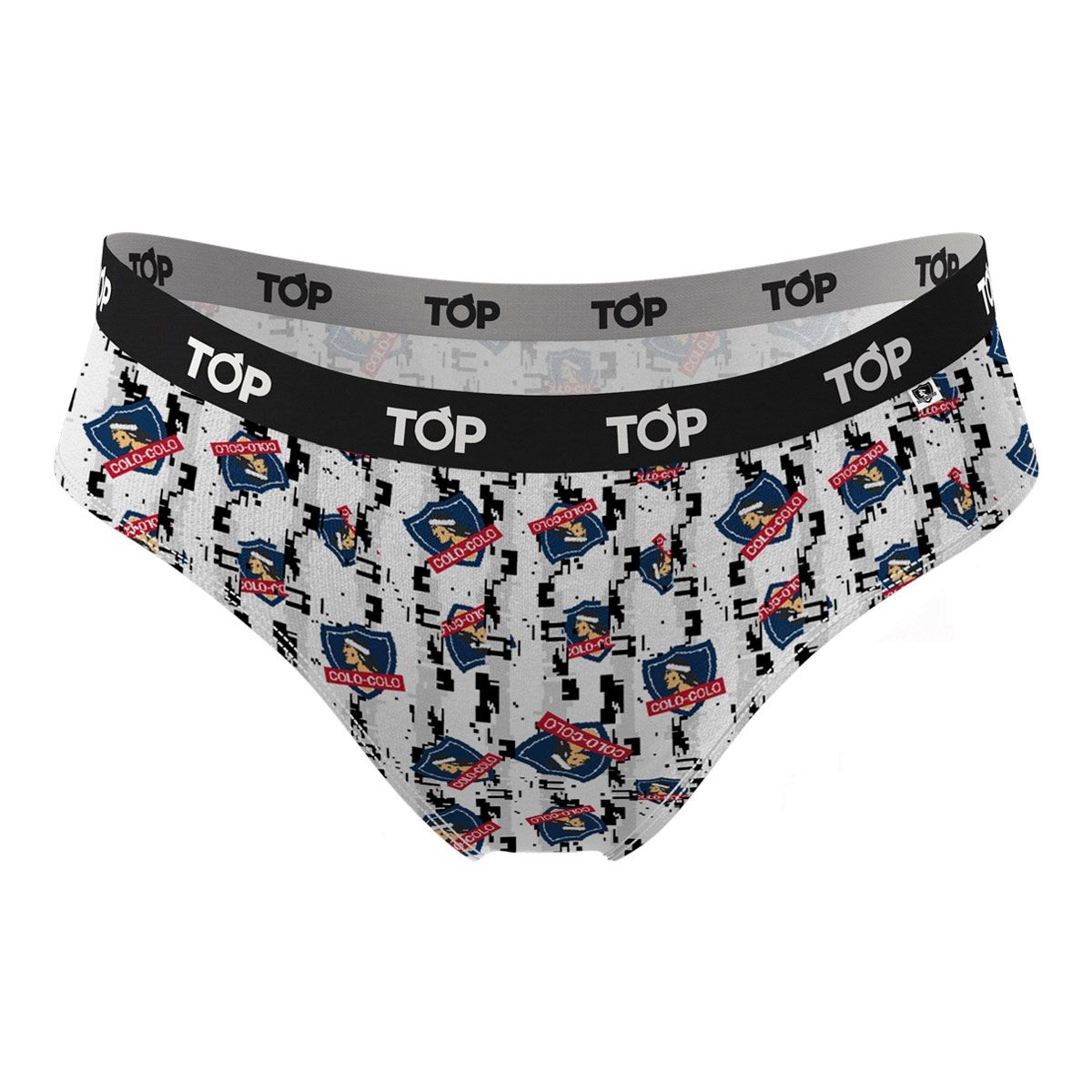 TOP - Calzón Bikini Algodón Pack 3 Colo Colo C2 Top.
