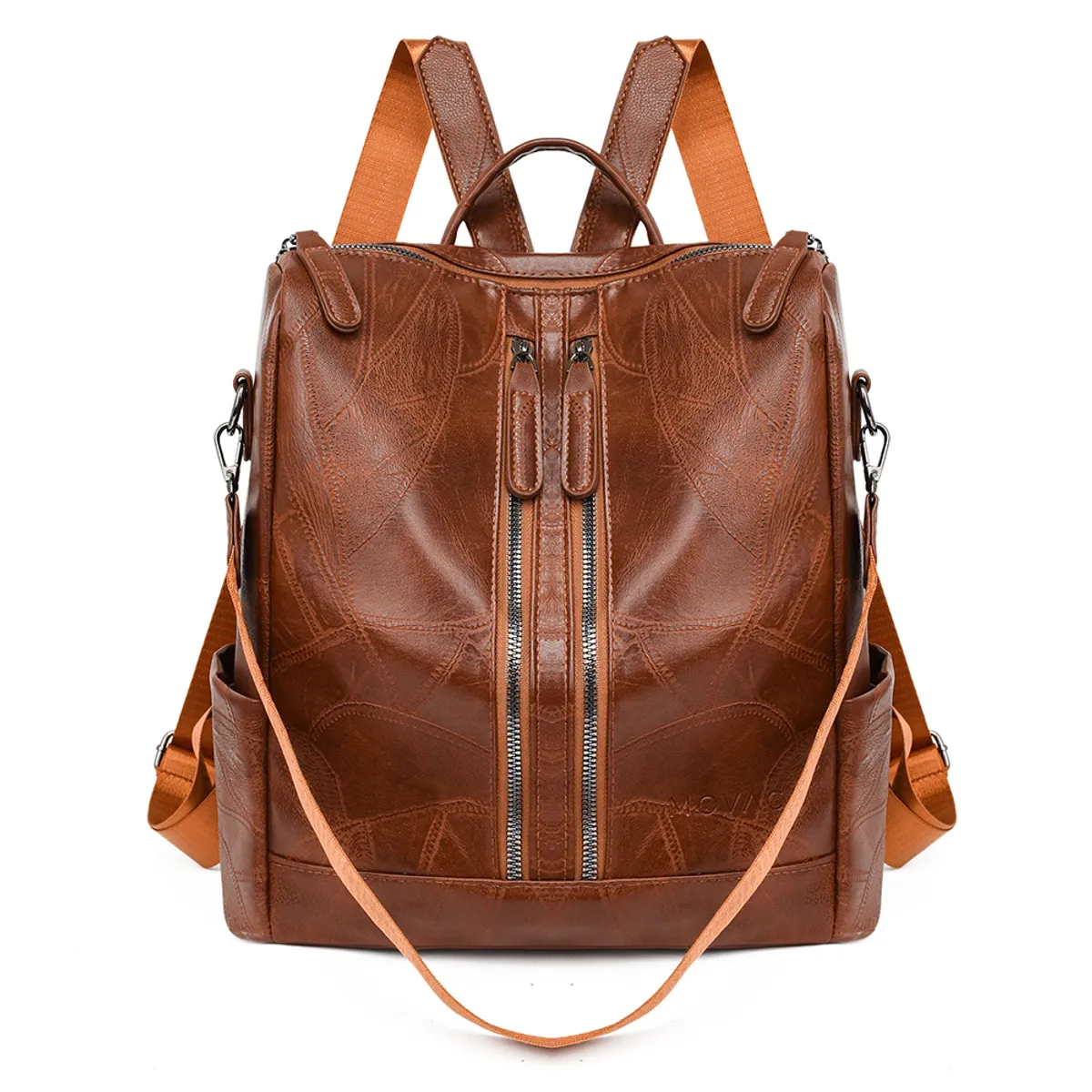 MV MOVAC - Mochila Ultra Elegance Mujer De Material Cuero PU Impermeable