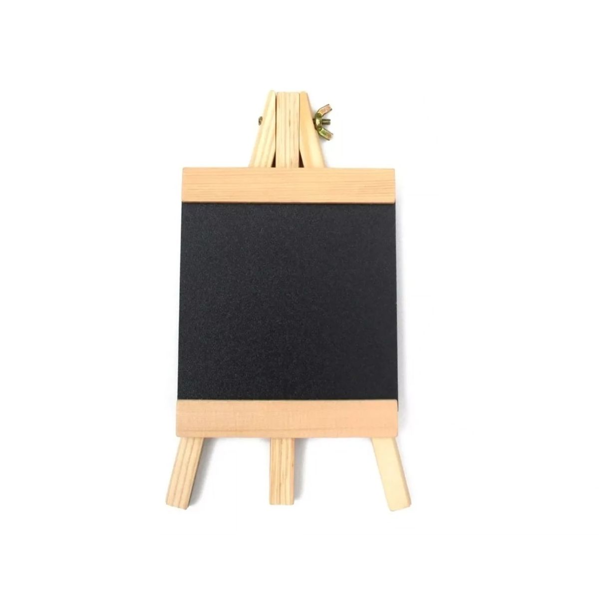 GENERICO - Pizarra Negra Tiza Pared Letrero Marco De Madera 60x40 Cm