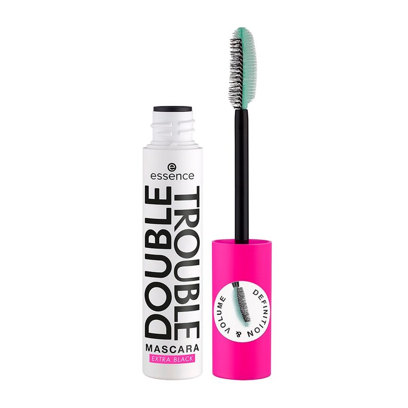 ESSENCE - Double Trouble Máscara Voluminizadora Extranegra