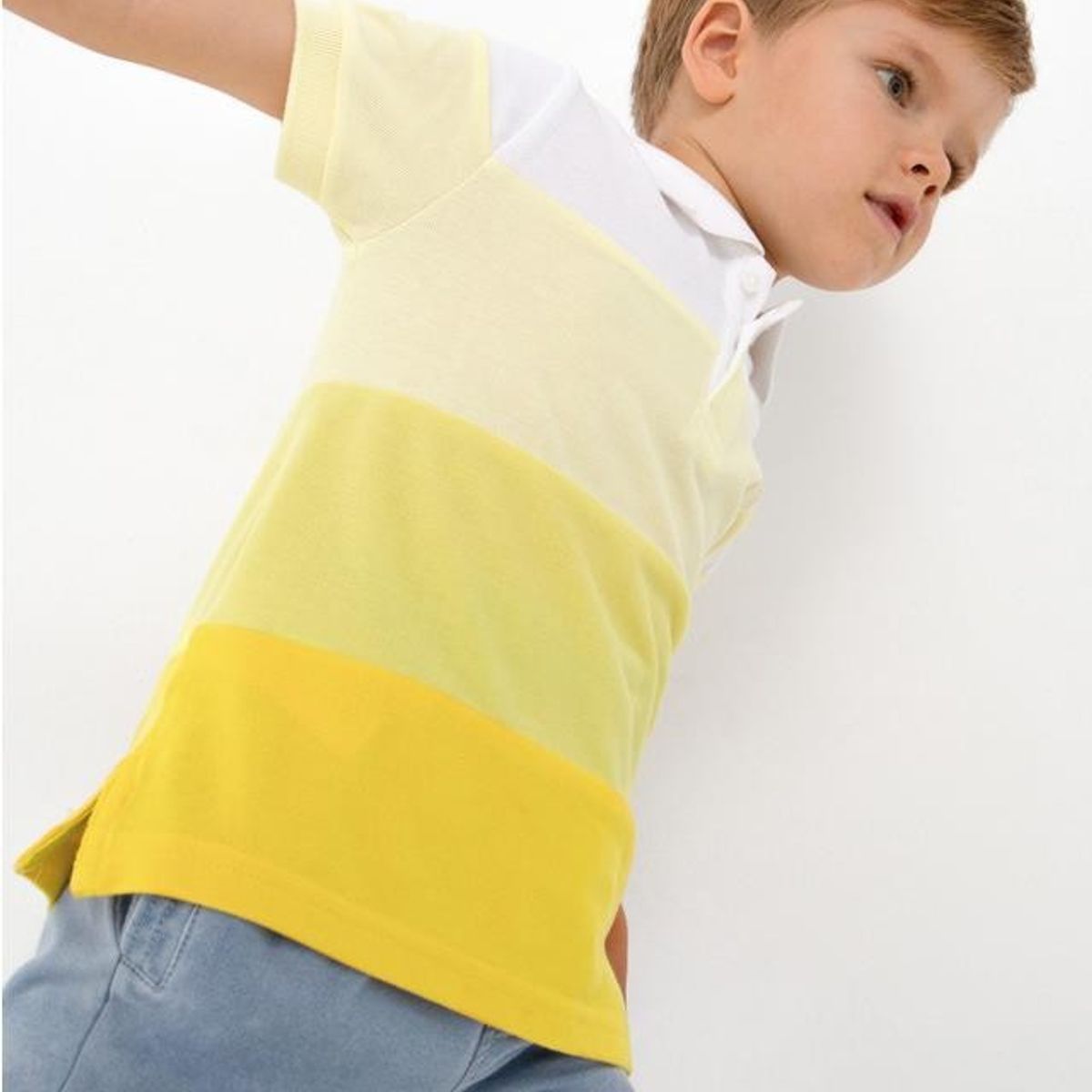 MAYORAL - Polera  de manga corta en algodón para niño