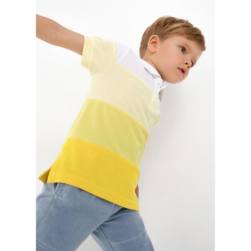 MAYORAL - Polera  de manga corta en algodón para niño_.