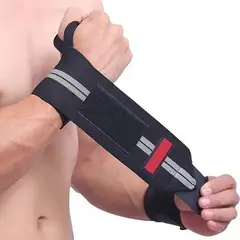 U BUY - Muñequera Deportiva Ajustable Especial Levantar Pesa Par