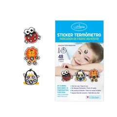 GENERICO - Stickers Termómetro La Prepie 6 unds.