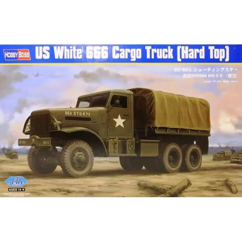 GENERICO - HOBBYBOSS 83801 US WHITE 666 CARGO ( HARD TOP ) 1-35
