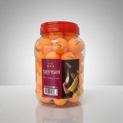 Imagen 2 del producto Pelotas De Ping Pong Sensei® 3 Estrellas Frasco 60 Unid.