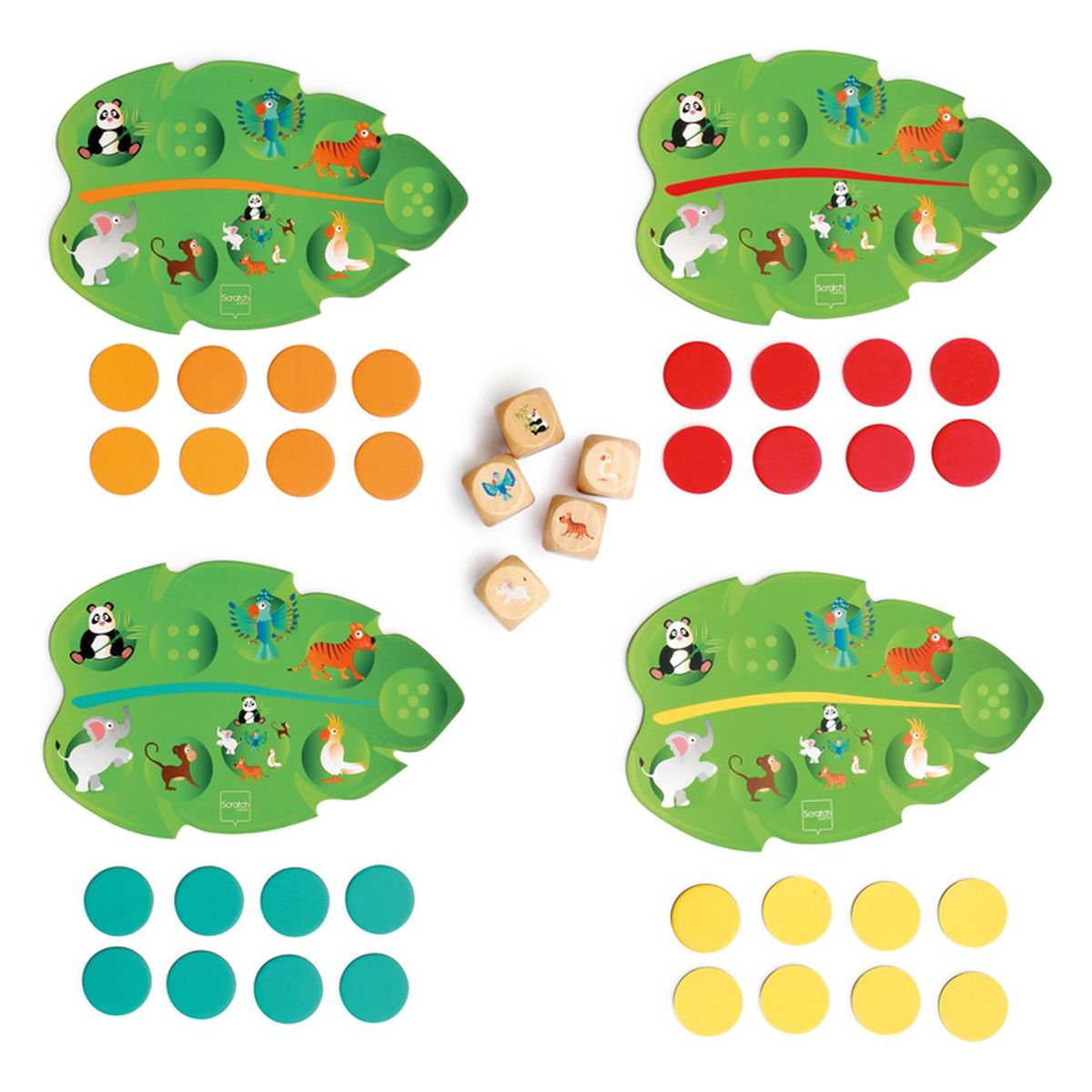 SCRATCH EUROPE - Jungla Juego De Mesa Scratch Europe