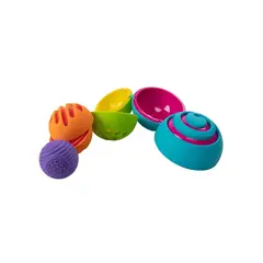 FATBRAIN TOY - Oombeeball, Pelotas Sensoriales Anidables FatBrain Toys