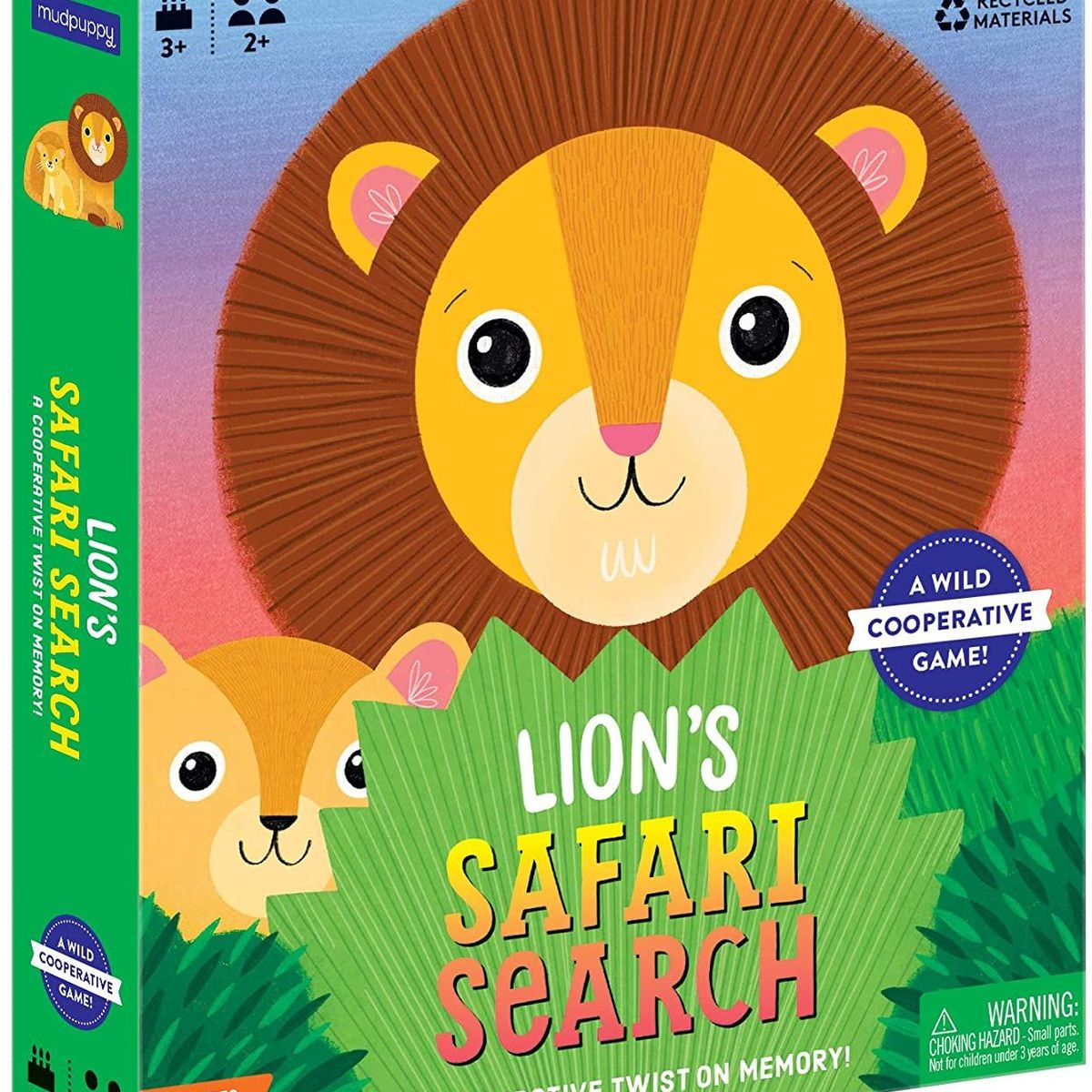 MUDPUPPY - Juego De Mesa Safari De Leones Mudpuppy