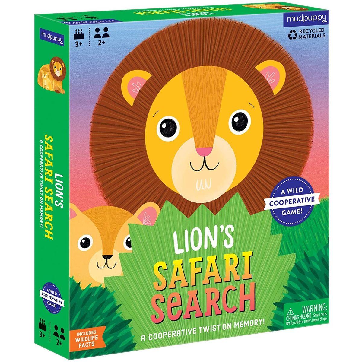 MUDPUPPY - Juego De Mesa Safari De Leones Mudpuppy