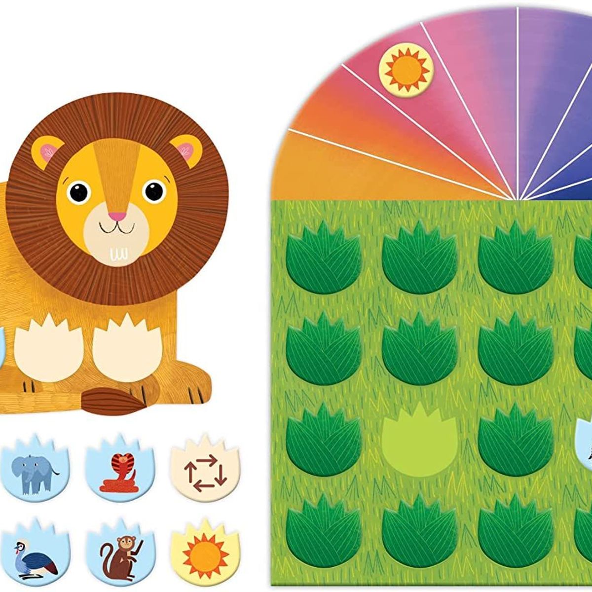 MUDPUPPY - Juego De Mesa Safari De Leones Mudpuppy