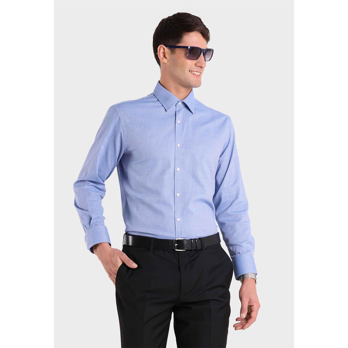 ARROW - Camisa Formal Spandex Texturada Arrow ARROW