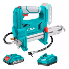 TOTAL TOOLS - Engrasadora Inalambrica 20v Bateria Cargador Total Tggli2010