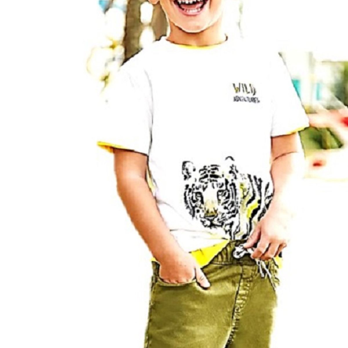 MAYORAL - Bermuda con algodón sostenible para niño