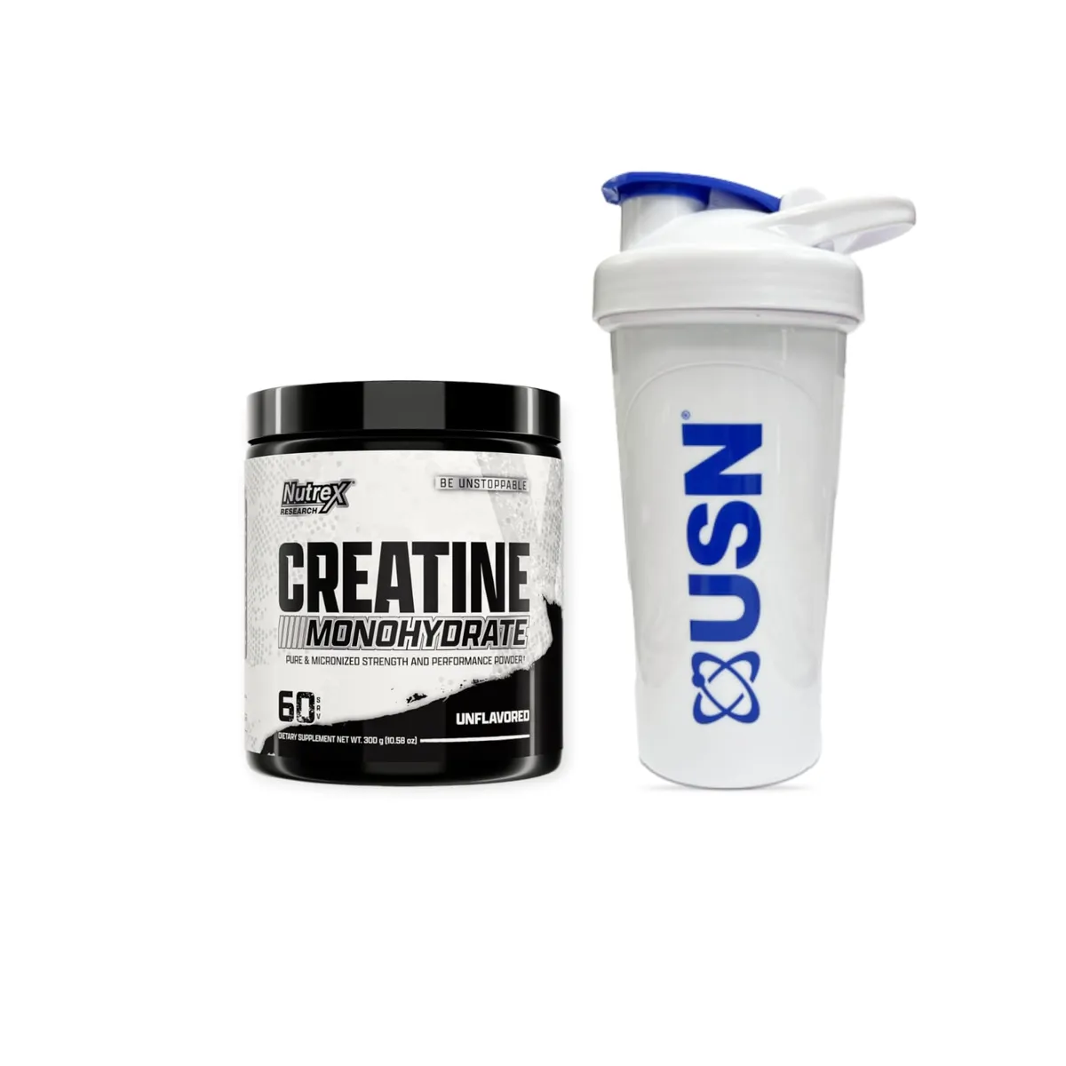 NUTREX RESEARCH - CREATINA MONOHIDRATADA DRIVE 300gr  SHAKER - NUTREX