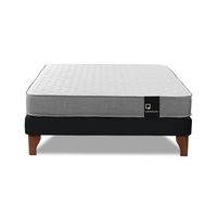 Cama Europea Zen Best Full Negra 135x190 cm