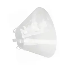 GENERICO - Collar o Cono Isabelino para Mascotas 30 cm ajustable