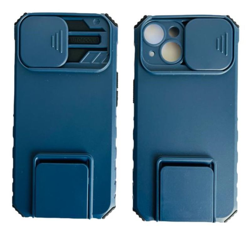 GENERICO - Carcasa Para iPhone 14 Normal Anti Golpes Azul