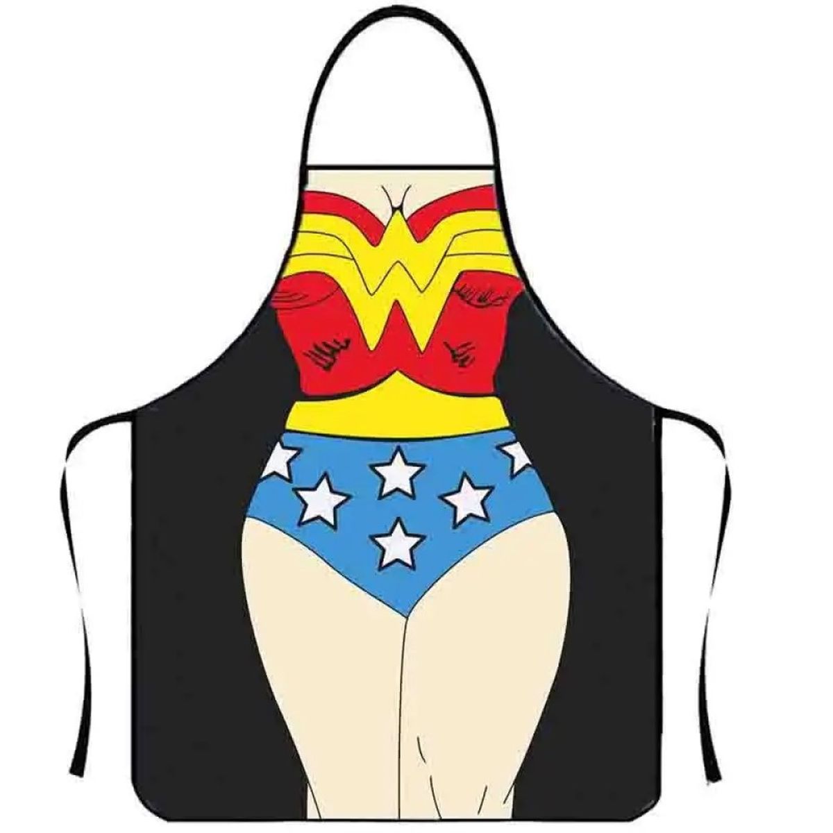 GENERICO - Delantal Mujer maravilla Wonder woman