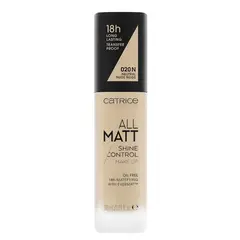 CATRICE - Base De Maquillaje All Matt Shine Control Neutral Nude Beige
